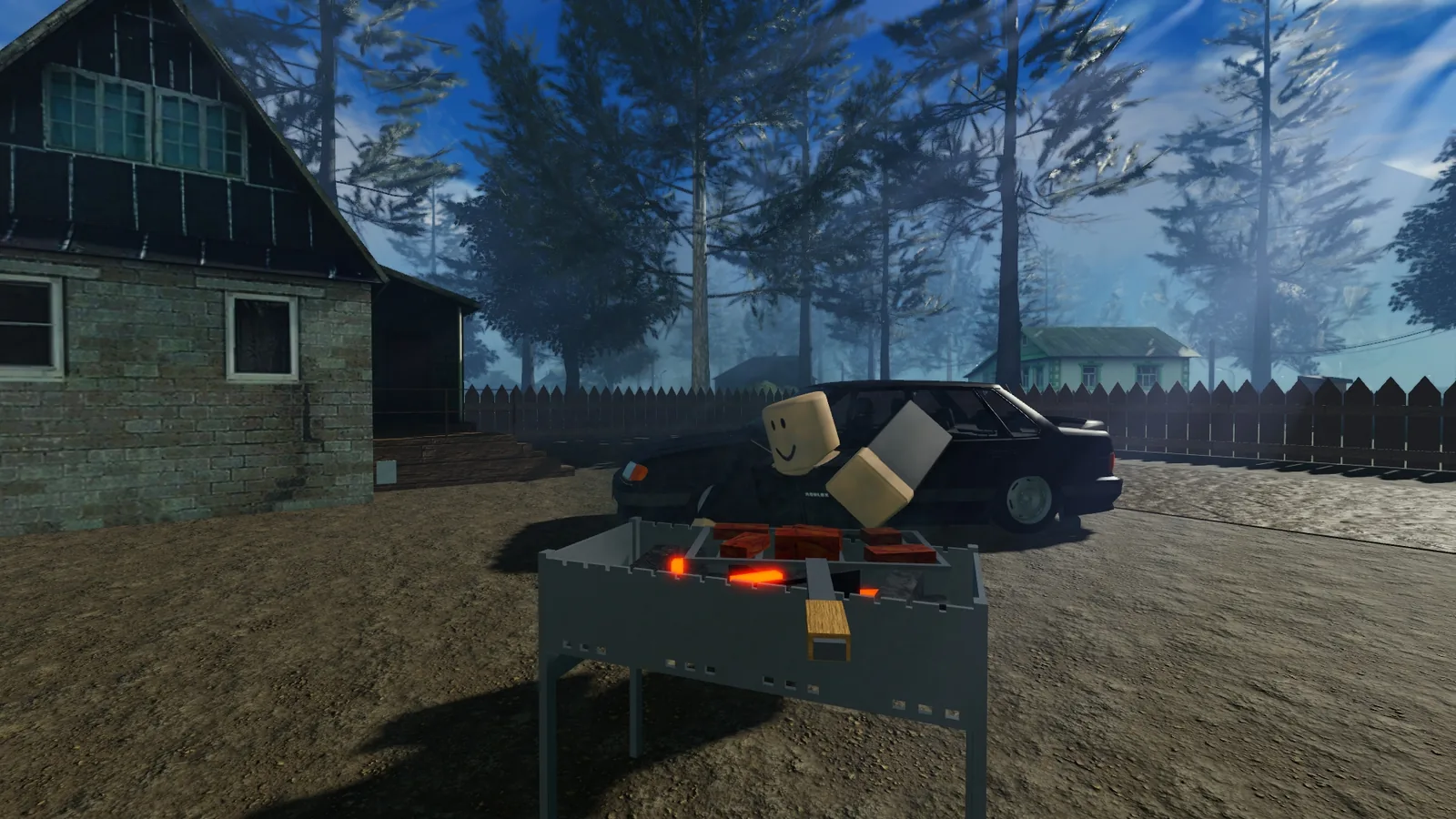 Ночной патруль на локации в Army RP